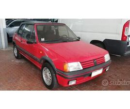 PEUGEOT 205 CABRIOLET CTI PEUGEOT 205 1.6 CABRIOLET CTI