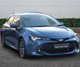 2021 TOYOTA COROLLA 2.0 VVT-I HYBRID DESIGN 5DR CVT HATCHBACK HYBRID AUTOMATIC