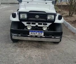 TOYOTA BANDEIRANTE TOYOTA BAND.JIPE CAP.DE AÇO CHAS. LONGO DIESEL 1987