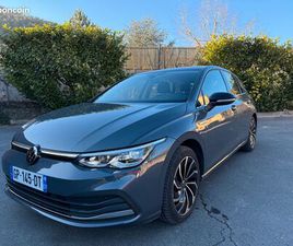 VOLKSWAGEN GOLF VIII ETFSI 150 CH STYLE 5P . 1 ÈRE MAIN. CLIM AUTO . FEUX LEDS. CAMÉRA . 69900 KMS