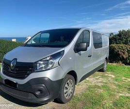 RENAULT TRAFIC 6PLACES L2H1 CABINE APPROFONDIE