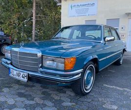 MERCEDES-BENZ SE W116 V8 LEDER H-ZULASSUNG TÜV NEU MWST AUSW.