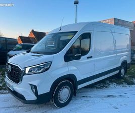 24 900 HT - NV MAXUS DELIVER 9 NEUF L3H2 3 PLACES 2.0 D 150 CV GRAND CARPLAY / CLIM / REG / TEL / CAMERA / DAB / PHARE AV LED / RADAR AV ET AR