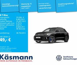 VOLKSWAGEN T-ROC R VOLKSWAGEN T-ROC R 2.0TSI 4MOTION BLACKSTYLE NAPPA BEATS