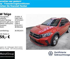 VOLKSWAGEN TAIGO TAIGO 1.0 TSI DSG GOAL NAVI LED VIRTUAL SHZ ACC