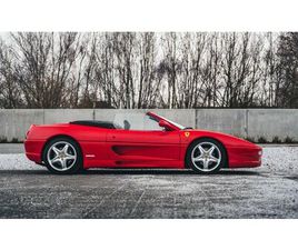 FERRARI F355 1995 FERRARI F355 ROUGE MANUEL, 6 VITESSES IN BELGIQUE -...