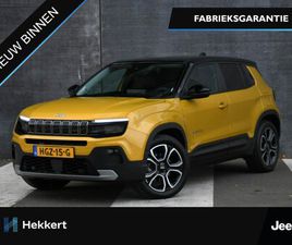 JEEP AVENGER - SUMMIT 54 KWH 156PK AUTOMAAT STANDKACHEL | 18''LM | DODE HOEK | ADAPT. CRUISE | PDC + CAM.