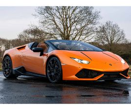 2016 LAMBORGHINI HURACAN LP610-4 SPYDER