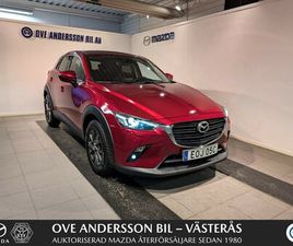 MAZDA CX-3 2.0 SKYACTIV-G VISION (121) 1-ÄGARE|FULLSERVAD|RATTVÄRM