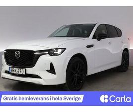 MAZDA CX-60 PHEV HOMURA LÄDER 360 BOSE HUD ELSTOL DRAG