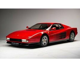 FERRARI TESTAROSSA 1991 FERRARI TESTAROSSA