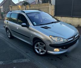 PEUGEOT 206 SW PEUGEOT 206 SW BREAK 1.6 XS ESSENCE 110CV CLIM AUTO AVEC CT OK