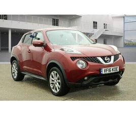 NISSAN JUKE 2016 NISSAN JUKE 1.6 TEKNA (117PS) 1598CC XTRONIC CVT