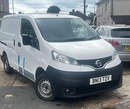 2013 NISSAN NV200 1.5TD SE (89BHP) (NO SLIDING DOORS)REFRIGERATED VAN