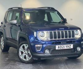 JEEP RENEGADE 4XE 1.3 GSE T4 11.4KWH LIMITED AUTO 4XE EURO 6 (START/STOP) 5DR