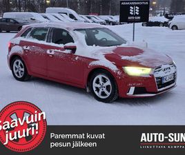 AUDI A3 SPORTBACK AUDI A3 SPORTBACK BUSINESS SPORT 1,5 TFSI COD 110 KW S TRONIC - #KORKO 2,99% + KULUT - #1 OMISTAJA #MERKKIHUOLLETTU #LÄMPÖPAKETTI #HUIPPUSIISTI