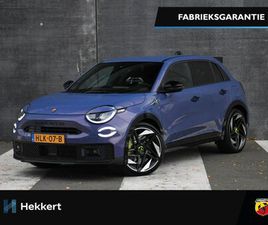 ABARTH 600 ABARTH 600E - SCORPIONISSIMA 54 KWH 282PK AUTOMAAT KUIPSTOELEN | 20''LM | PDC + CAM. | ADAPT. CRUISE | D