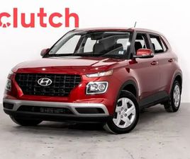 2025 HYUNDAI VENUE ESSENTIAL W/ APPLE CARPLAY, HEATED SEATS, REA