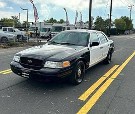 2011 FORD CROWN VICTORIA SEDAN 4D POLICE INTERCEPTOR 4.6L V8