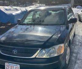 2000 TOYOTA AVALON XL