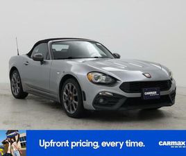 USED 2017 FIAT 124 SPIDER ABARTH