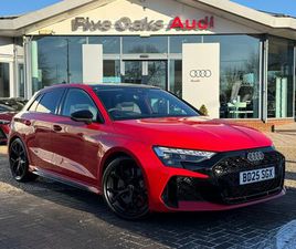 2025 AUDI RS3 2.5 TFSI SPORTBACK 5D