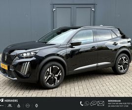 PEUGEOT 2008 HYBRID 145 GT / NIEUW, VEEL VOORDEEL / TOT 8 JAAR GARANTIE / ELEKTR. SCHUIFDAK EN BESTUURDERSSTOEL / STOELVERWARMING / CAMERA 360° / ADAPT. CC / NAVI / APPLE CA