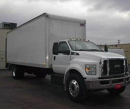 2022 FORD F650 24' BOX TRUCK 7.3 V8 GAS ONLY 83K MILES!