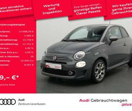 FIAT 500 S CARPLAY KLIMA LEDER