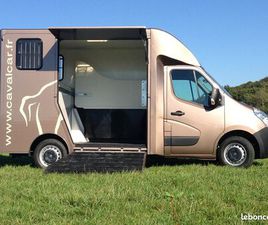 VL CAVALCAR, OCCASION CAMION CHEVAUX, RENAULT MASTER 135 BOITE MANUELLE