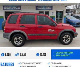2003 CHEVROLET TRACKER ZR2 4X4 V6 LOW MILES