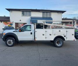 ★★★ 2014 FORD F-550 SERVICE BODY TRUCK 4X4 / LOW MILES! ★★★