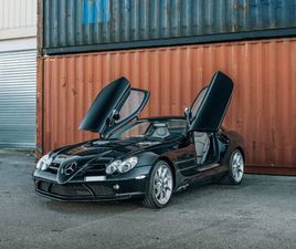 MERCEDES SLR MCLAREN V8 5.4 626 – COLLECTOR NOIR CRYSTAL