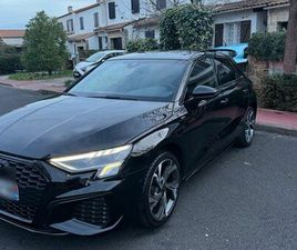 AUDI A3 SPORTBACK 35 TDI 150 S TRONIC 7 S LINE TOIT OUVRANT SIÈGES CHAUFFANTS ÉCLAIRAGE AMBIANCE