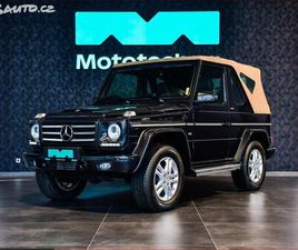 MERCEDES CLASSE G CABRIO G 500 MERCEDES-BENZ TŘÍDY G 500 CABRIO