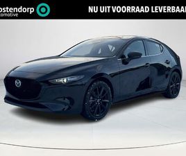 MAZDA 3 SKYACTIV X MAZDA 3 2.0 E-SKYACTIV-X M HYBRID 186 TAKUMI | AUTOMAAT | CLIMATE CONTROL | STOEL EN STUURVERWARMING | 360 CAMERA | BOSE | DODEHOEKSENSOREN | DRAADLOZE APPLECAR