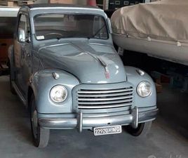 FIAT TOPOLINO DOLCEVITA FIAT 500C TOPOLINO TRASFORMABILE GRIGIO