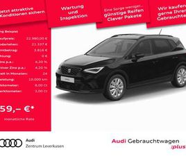 SEAT ARONA 1.0 TSI STYLE PDC SHZ KAMERA NAVI ACC