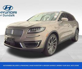 USED 2019 LINCOLN NAUTILUS RESERVE