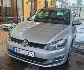 VOLKSWAGEN GOLF VARIANT VAND GOLF 7 - 1.6 TDI - 2015 TIMISOARA
