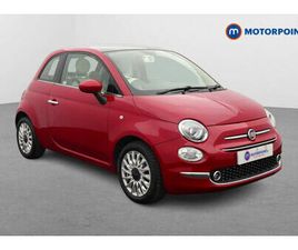 2017 FIAT 500 1.2 LOUNGE 3DR HATCHBACK PETROL MANUAL