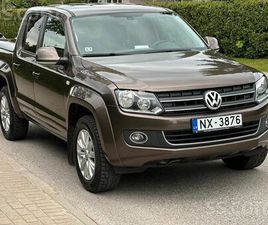 VOLKSWAGEN AMAROK, CENA 12 000 €. UZŅĒMUMS PĀRDOD VW AMAROC, AUTO LABĀ TEHNISKĀ SALONS IEKĻAUTS - SLUDINĀJUMI