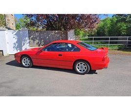 1991 BMW 8 SERIES ROUGE AUTOMATIQUE CONDUITE À GAUCHE IN...