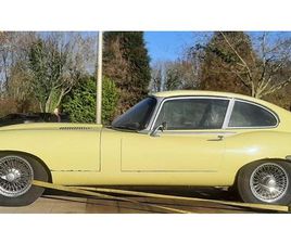 JAGUAR TYPE E 1970 JAGUAR E-TYPE JAUNE AUTOMATIQUE, 3 VITESSES CONDUITE...