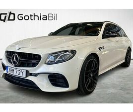 MERCEDES-BENZ AMG E 63 S T AMG BURMESTER PANO 360 SKALSTOLAR