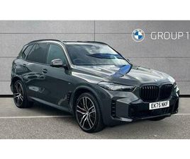 BMW X5 XDRIVE 50E BMW X5 XDRIVE50E M SPORT 3.0 5DR