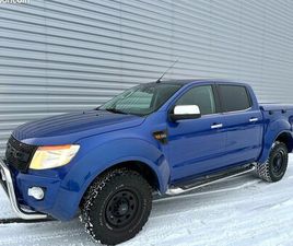 FORD RANGER DOUBLE CABINE ◊ NOMBREUSES OPTIONS ◊ 142 000 KILOMÈTRES ◊ KIT AILES LARGES - ATTELAGE - BOÎTE MANUELLE RARE - REPRISE POSSIBLE