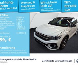 T-ROC 1.5 TSI R-LINE DSG NAVI AHK KAMERA UVM