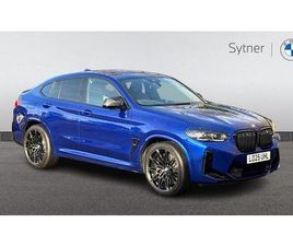 BMW X4 X4M BMW X4M X4 M COMPETITION 3.0 5DR