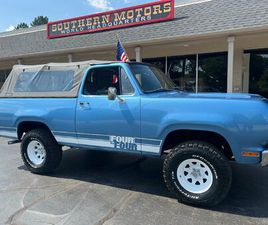 DODGE RAMCHARGER 1977 DODGE RAMCHARGER